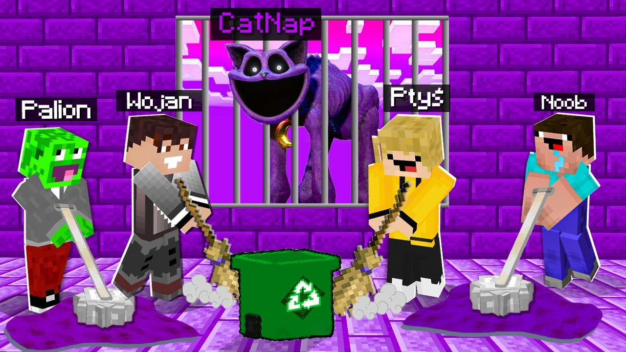 CATNAP ROZKAZUJE NAM w WIĘZIENIU w Minecraft