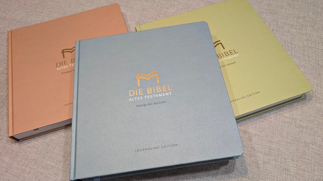 Menge 2020 (Bibel) AT - Journaling 3 Bände