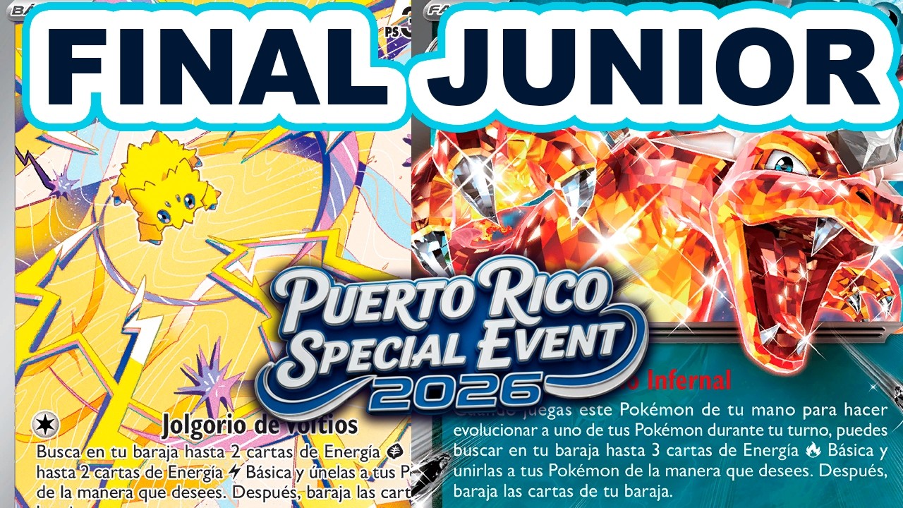 THE LAST DANCE 🏆 FINAL Junior Puerto Rico 2026 | Charizard Noctowl vs Joltik Box | Pokemon TCG