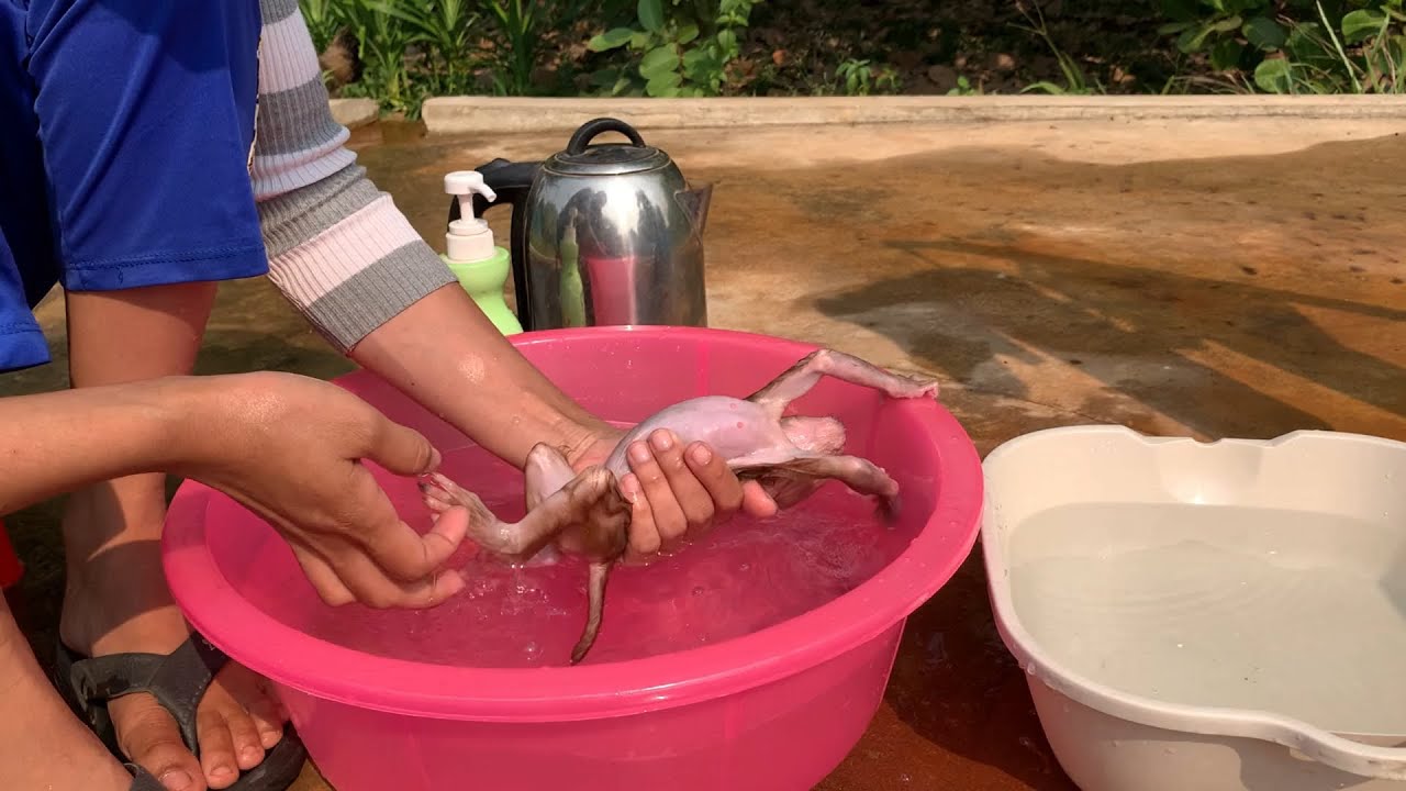 Skinni BB mnkey slay up refused for take a bath