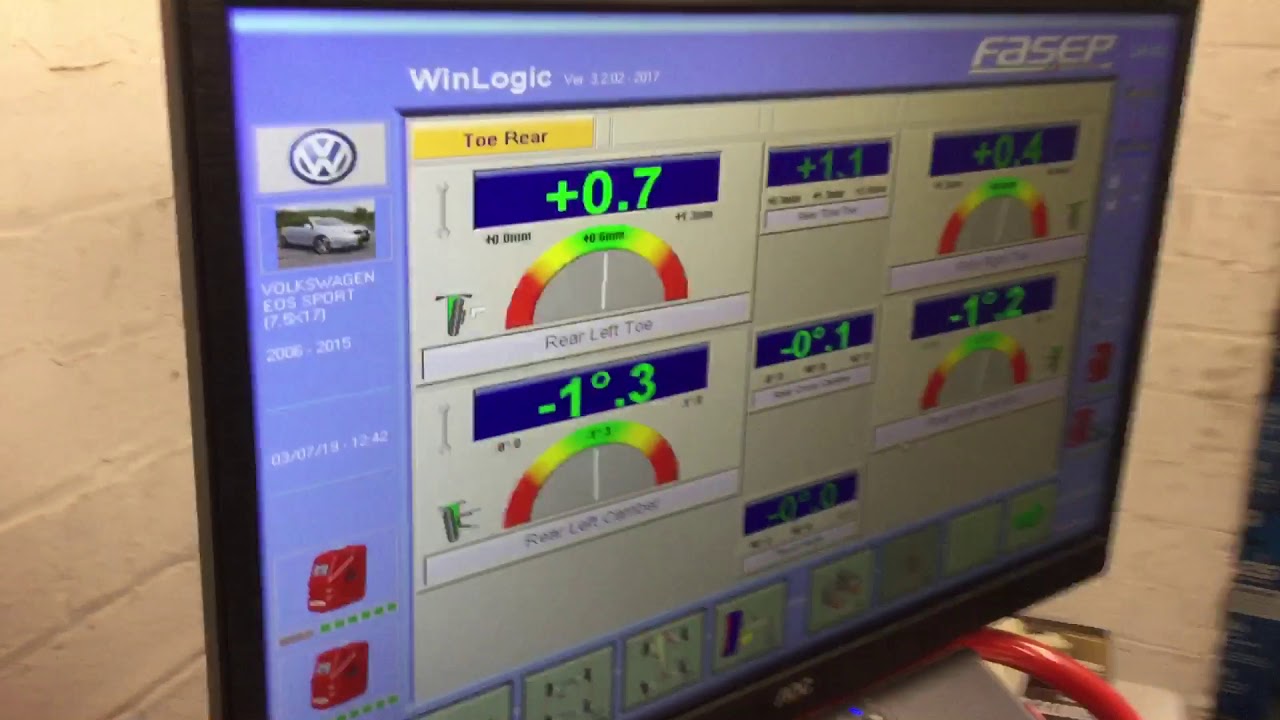 Alfaman Garage - How we do this computerised 4 wheels alignment job