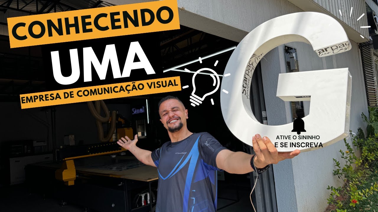 COMO FUNCIONA UMA EMPRESA DE COMUNICA&Ccedil;&Atilde;O VISUAL POR DENTRO (TOUR COMPLETO)