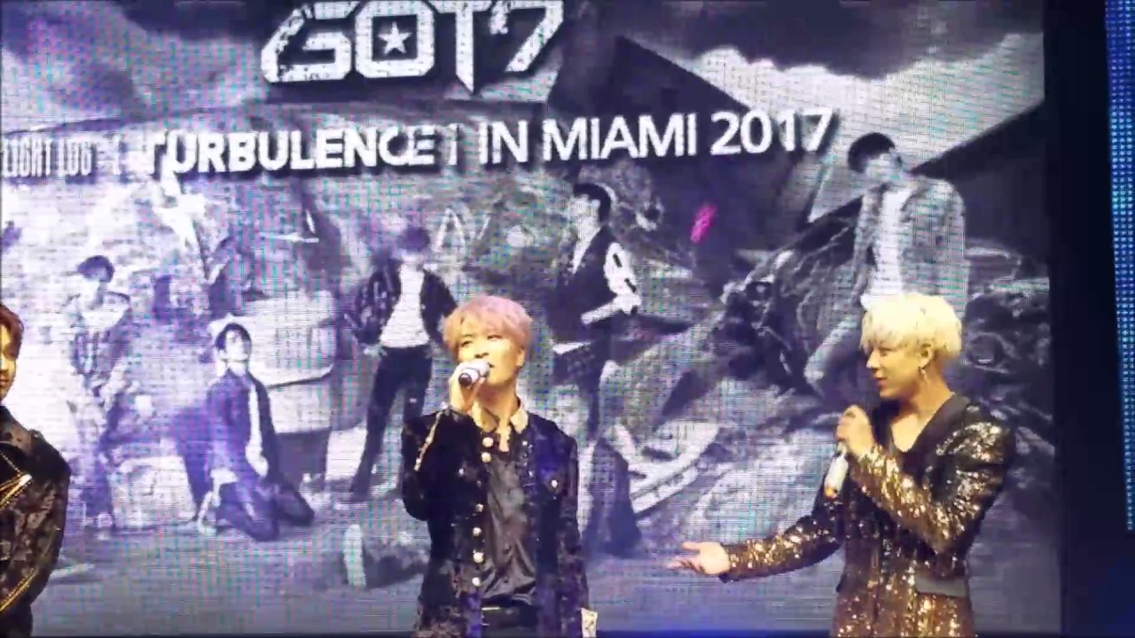 Got7 Fanmeet in Miami 1/21/2017 (FanCam)
