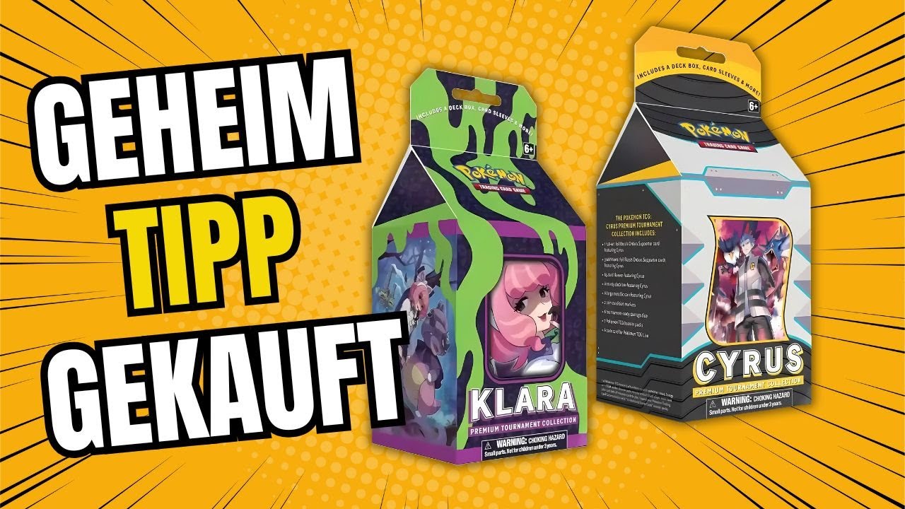 Diese Kollektion ist DER GEHEIMTIPP mit ALTEN Pokémon Karten