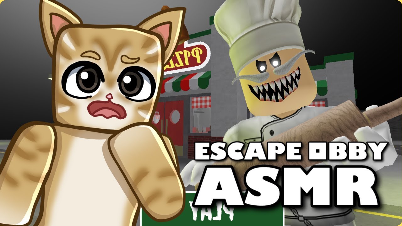 ESCAPE PAPA PIZZA'S PIZZERIA (SCARY OBBY) | ROBLOX OBBY ASMR | EL MILO GATO
