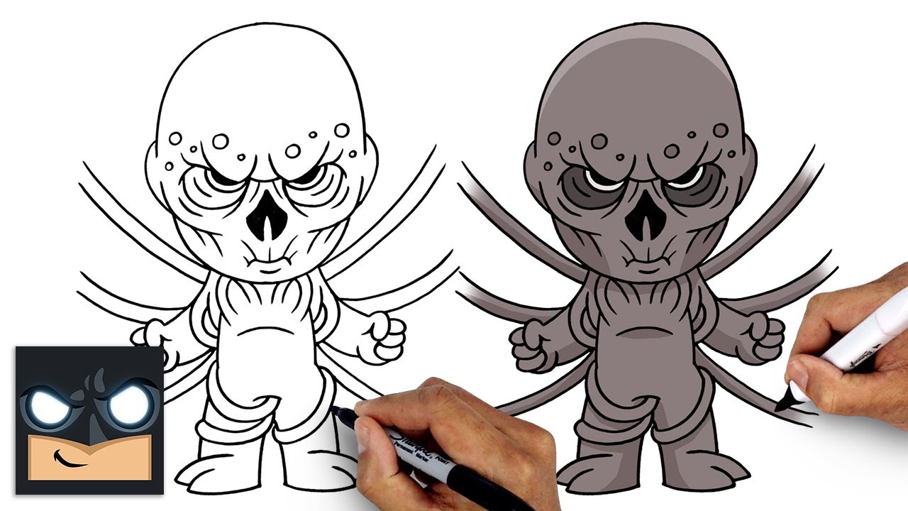 How To Draw Vecna | Stranger Things Season 4
