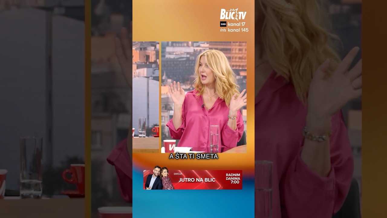 Vesna Dedić VS Nemanja Antić 🍀 #blictv #gledajblictv