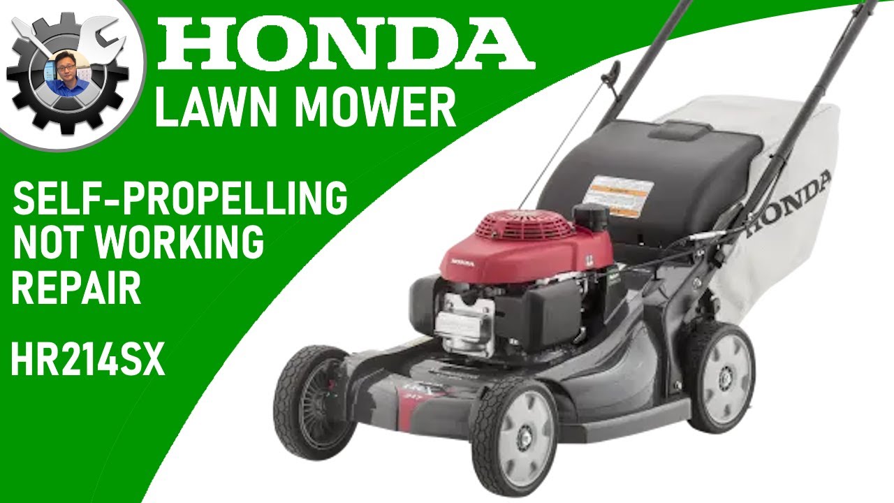 Honda Lawn Mower Self-Propelling Repair