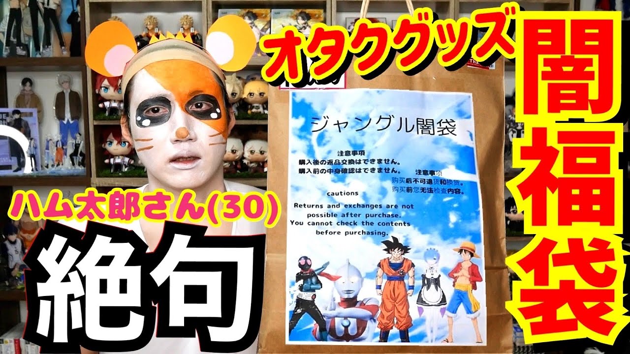 【オタク福袋2025】秋葉原で買った『グッズ闇福袋』の中身に絶句するハム太郎さん(30)【グッズ開封】