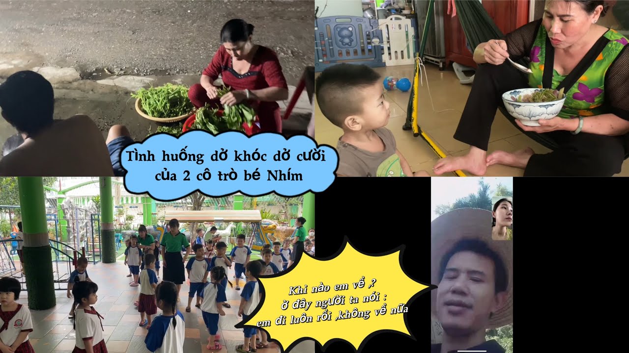 Tình huống dở khóc dở cười của 2 cô trò bé Nhím.Ba bé Nhím gọi.ở đây ngta nói:em đi luôn rồi 😂