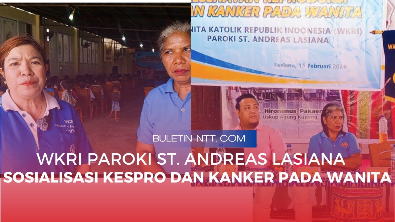 WKRI Paroki Santo Andreas Lasiana Kupang Gaungkan Deteksi Dini Kanker Pada Wanita