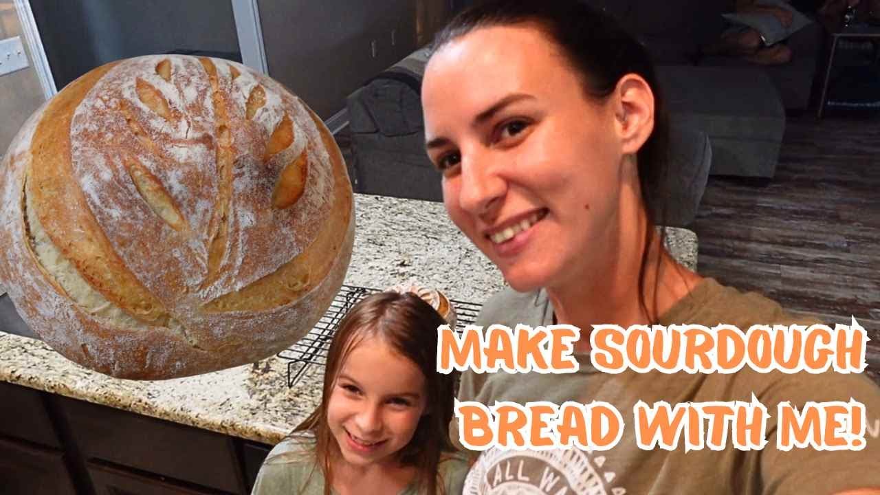 Baking Simple & Nutrient-Rich Sourdough Bread at Home!