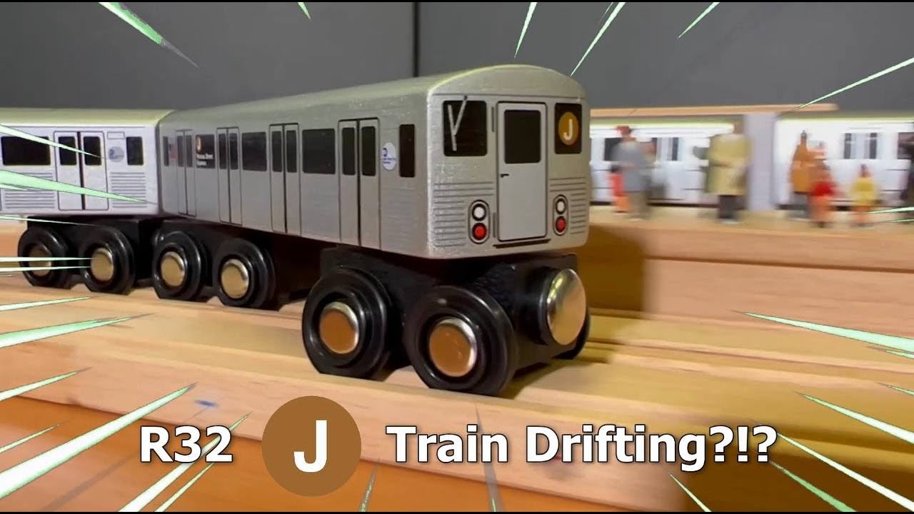 Munipals MTA R32 J Train Drifting - Subway Mini Clip