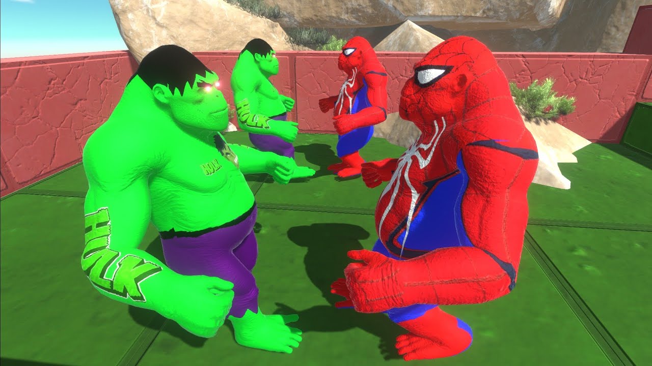 DUO SPIDER GORO DEATHRUN - ANIMAL REVOLT BATTLE SIMULATOR || tauPlays sims eps79