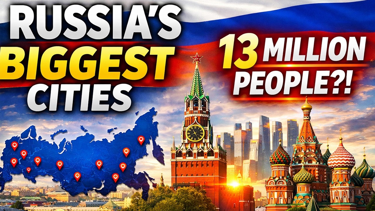 Russia’s Biggest Cities Ranked by Population (2026)