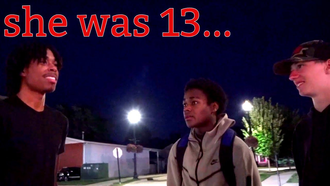 HE DIDNT KNOW SHE WAS 13...