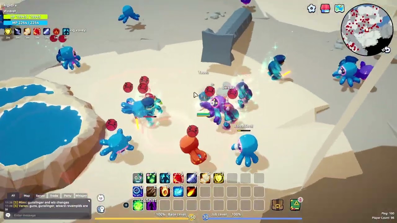 Meteor caster weaver