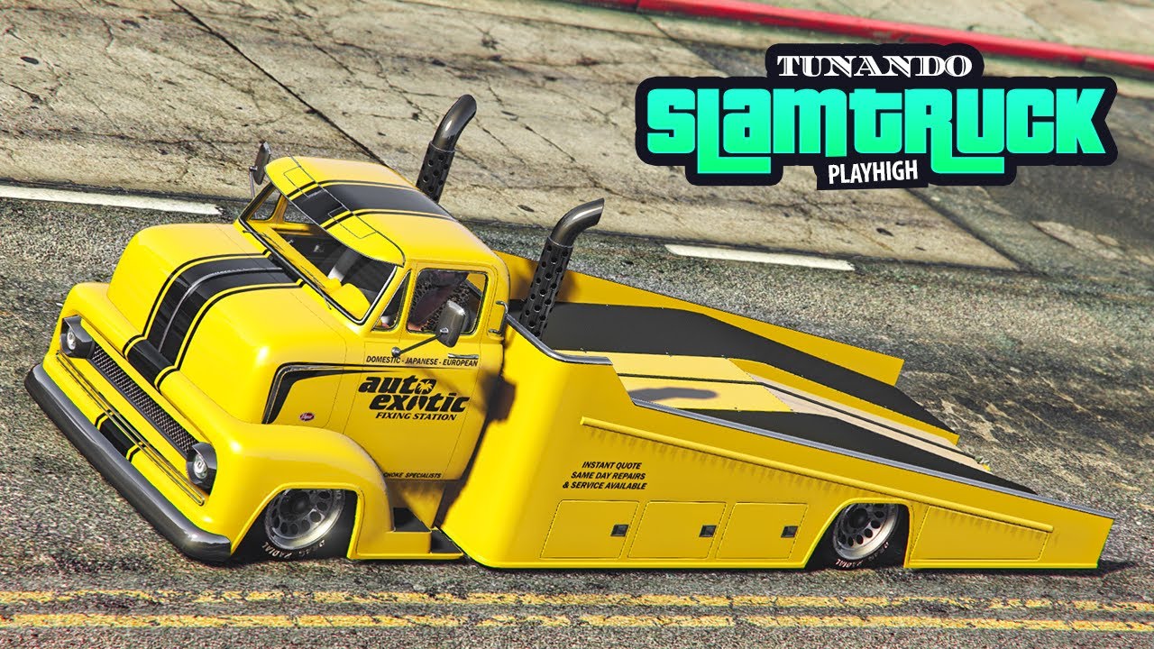 💥 Tunando o Slamtruck  | GTA 5 ONLINE