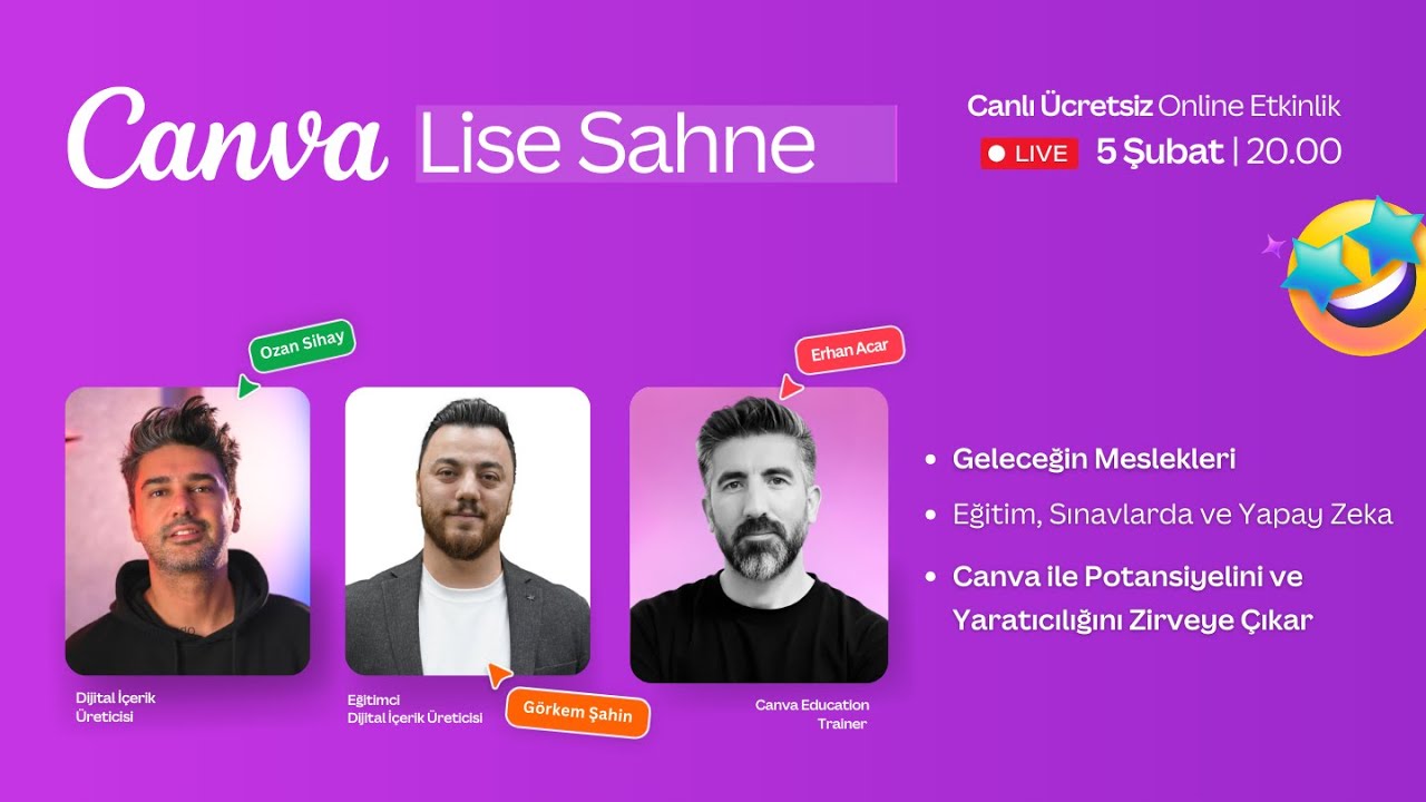 Canva Lise Sahne I 5 Şubat