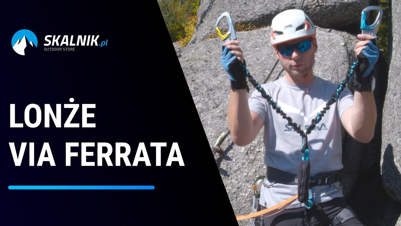 Lonże na via ferraty - kluczowy element wyposażenia wspinaczy - skalnik.pl
