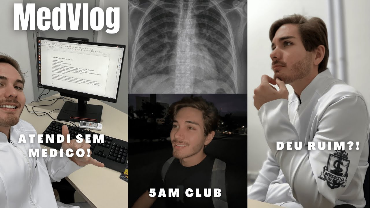 MedVlog | 1º Atendimento SEM MÉDICO (deu ruim?!)