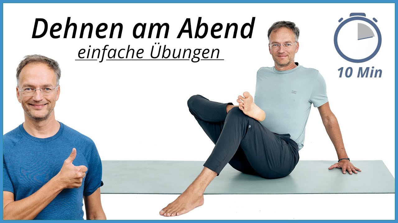 10 Min Dehnroutine für JEDEN Abend (Entspannung finden)