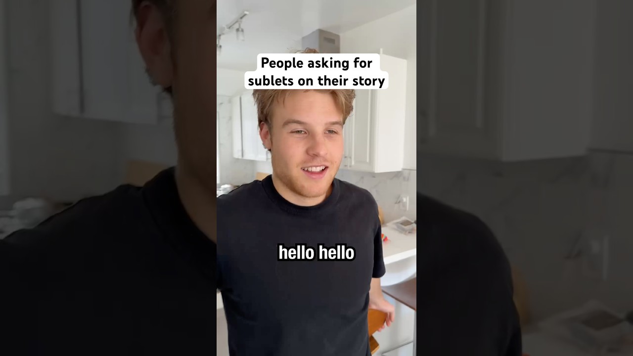 Ludzie proszący o podnajęcie swojego mieszkania