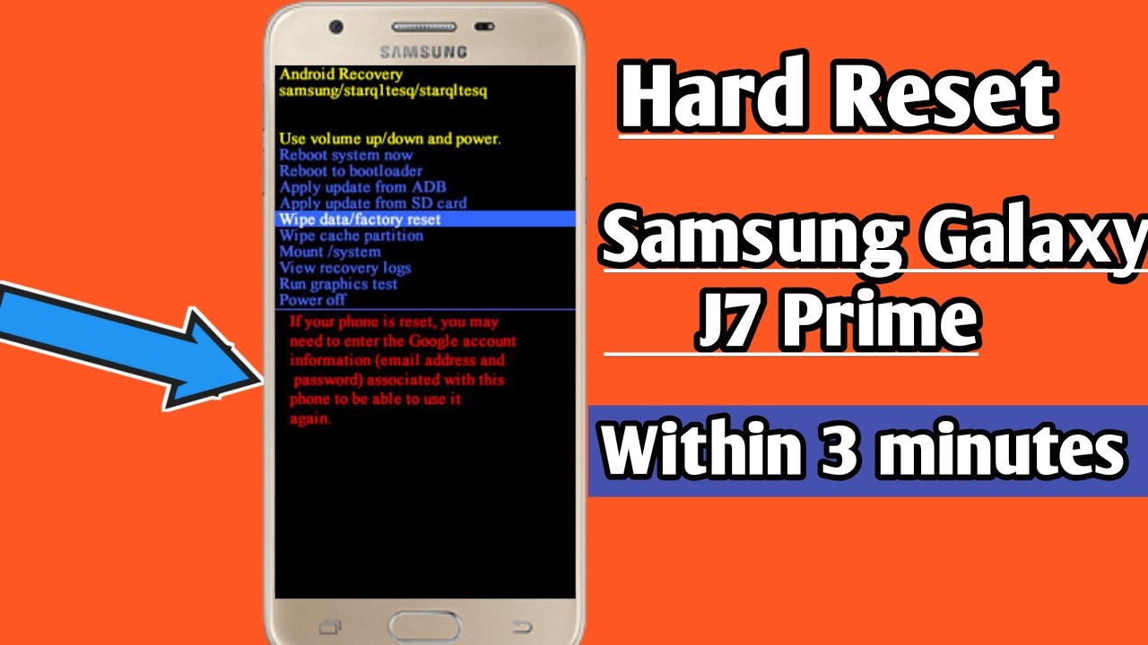 Hard Reset Samsung Galaxy J7 Prime New Method 2020/remove pin pattern and password