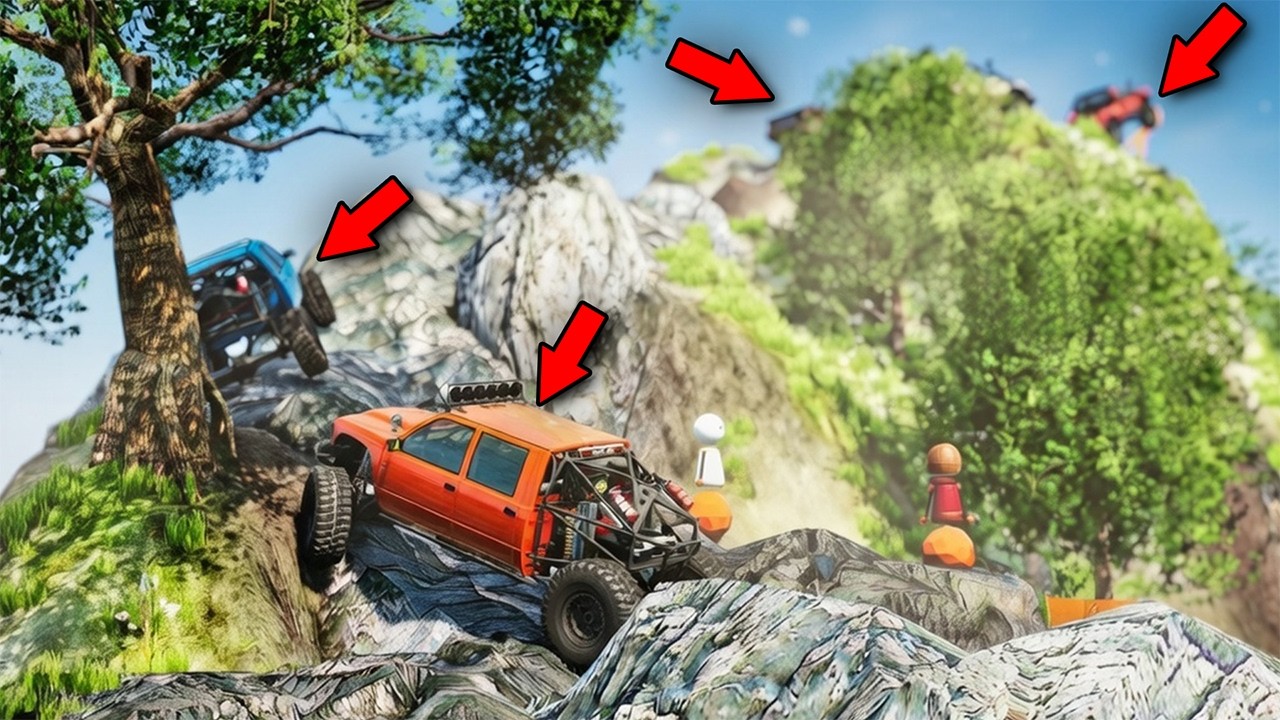 ⚡NIEMOŻLIWA Mapa Offroad typu 🚨Skilltest🚨  | BeamNG.drive Multiplayer