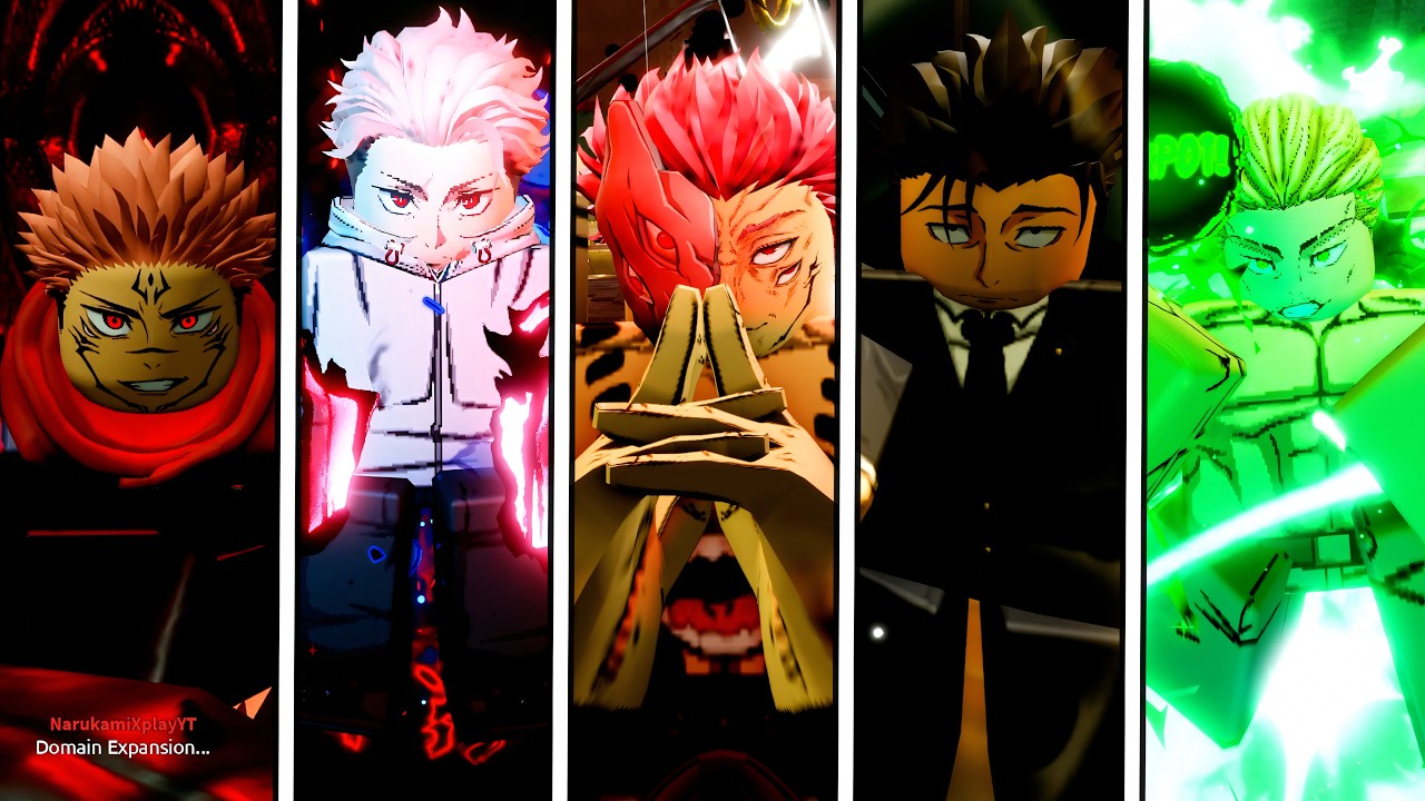 JUJUTSU KAISEN CHARACTERS WEAPON SHOWCASE! | ANIME FINAL QUEST