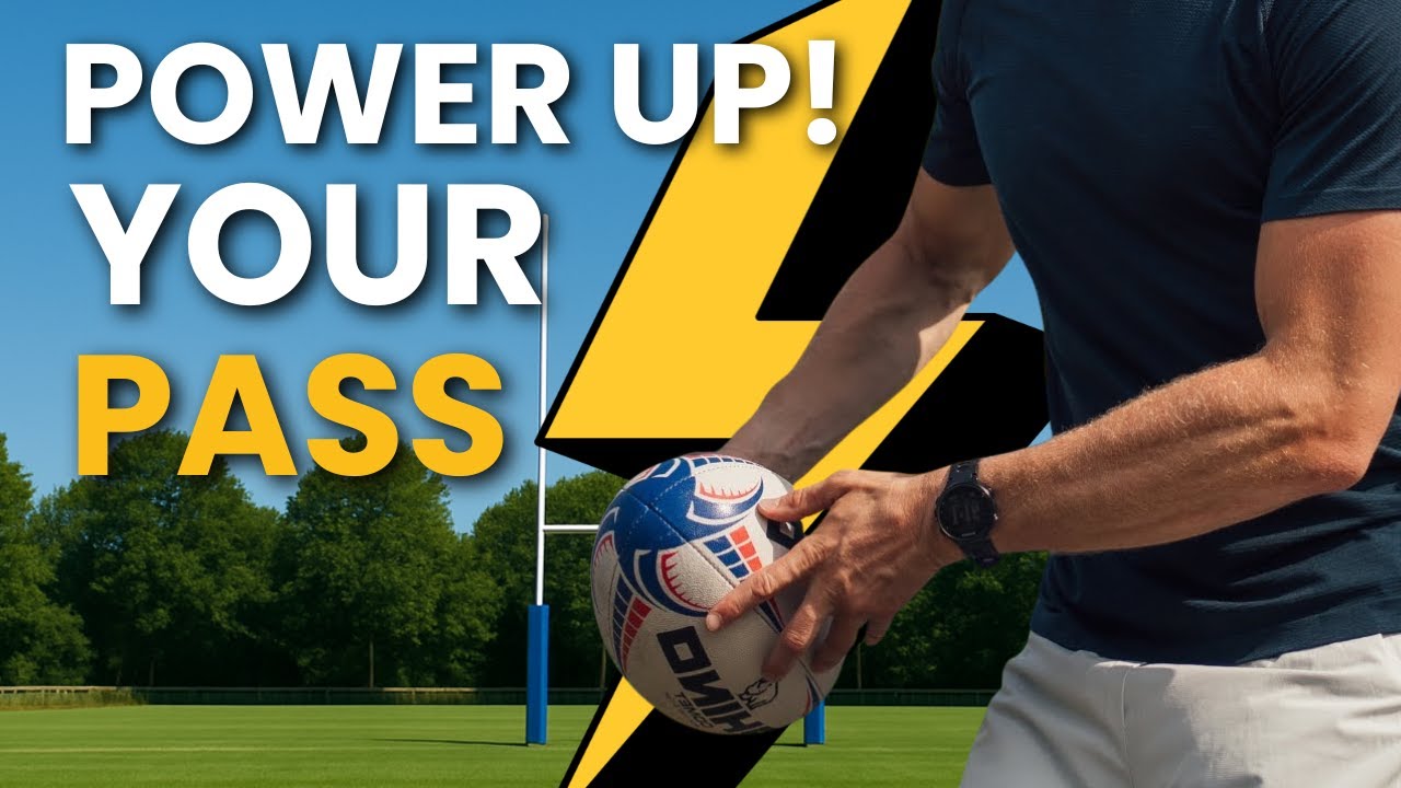 How to get POWER in your Rugby Passing 🚀 💥 In 4 easy Steps😱!