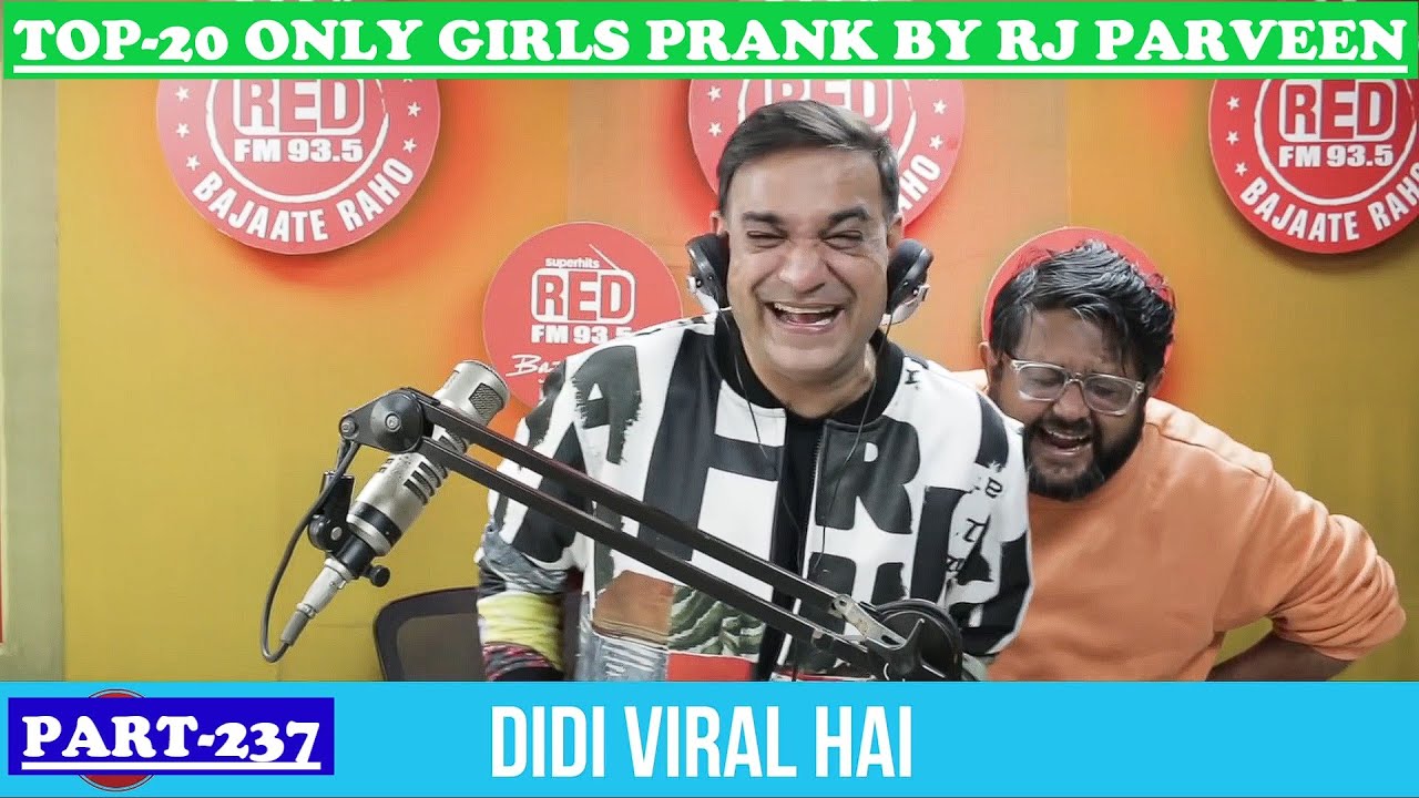 Top 20 Only Girls Pranks by #RJParveen: Latest Viral Murga's Back-to-Back Part 237 | Trending Pranks