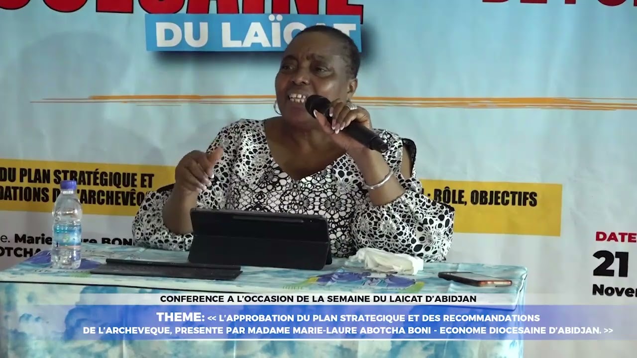 CONFERENCE:  Plan stratégique - MARIE LAURE BONI