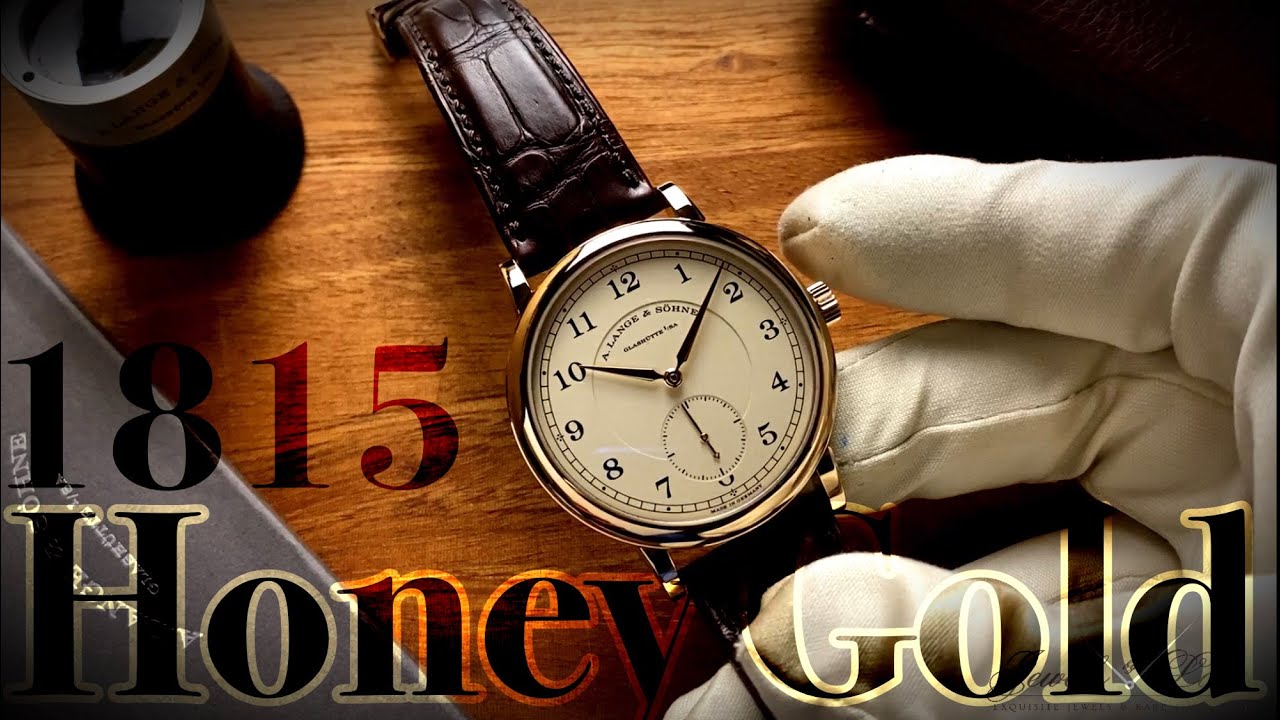 A. Lange & Söhne 1815 Honey Gold Limited Edition | Jewels By Love, St. Maarten