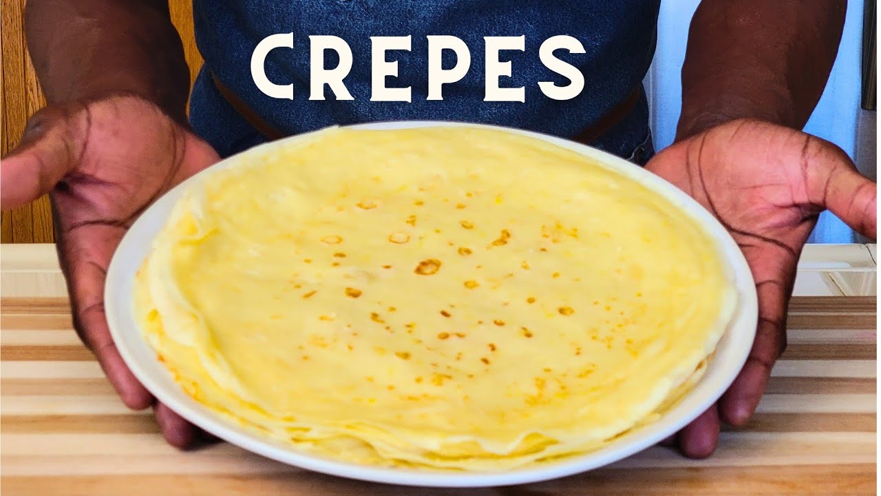 This Lemony Crepes Recipe will easily become your NEW  favorite | Chef D Wainaina | Crepes Recipe