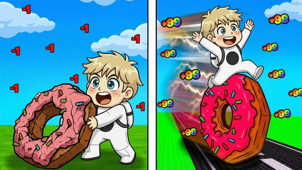 Funniest Donut Race Ever!