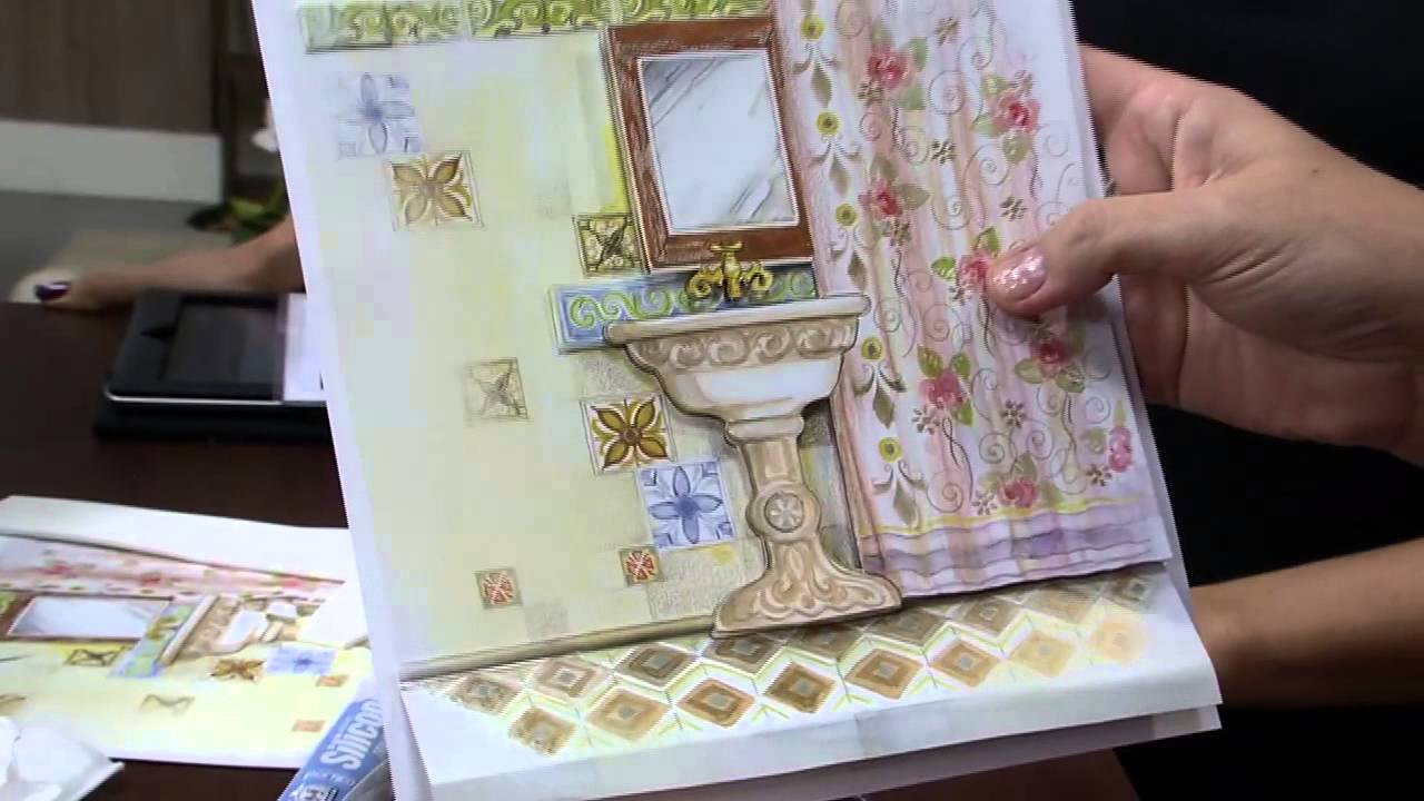 Mulher.com 27/02/2015 Susan Mason - Arte francesa banheirinho