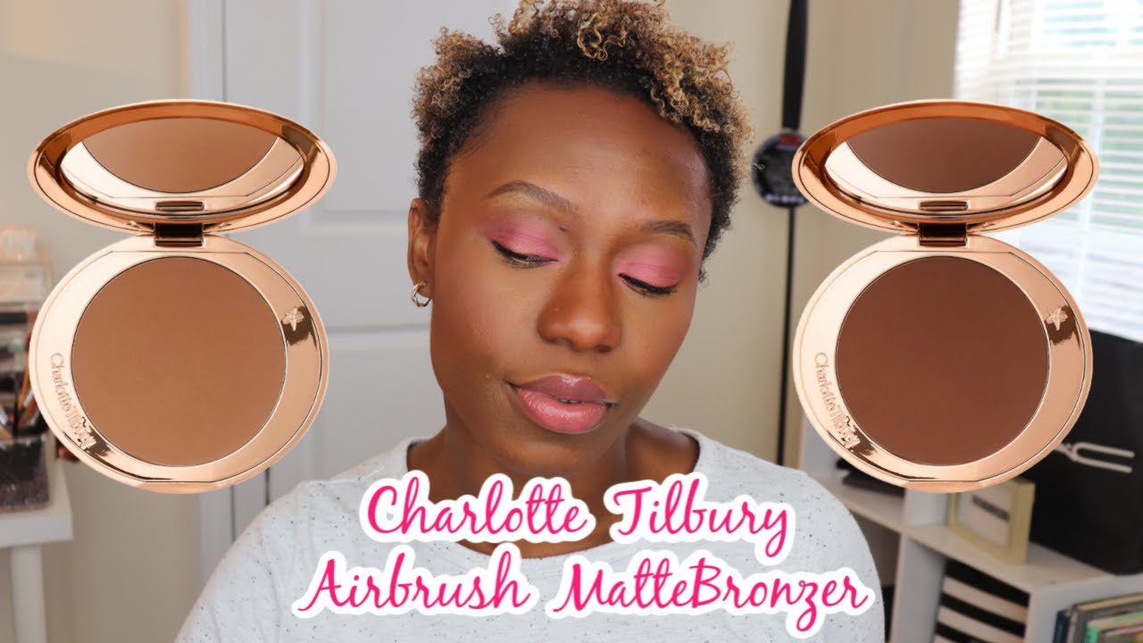 Матовый бронзер Charlotte Tilbury Airbrush (оттенки 3 и 4)