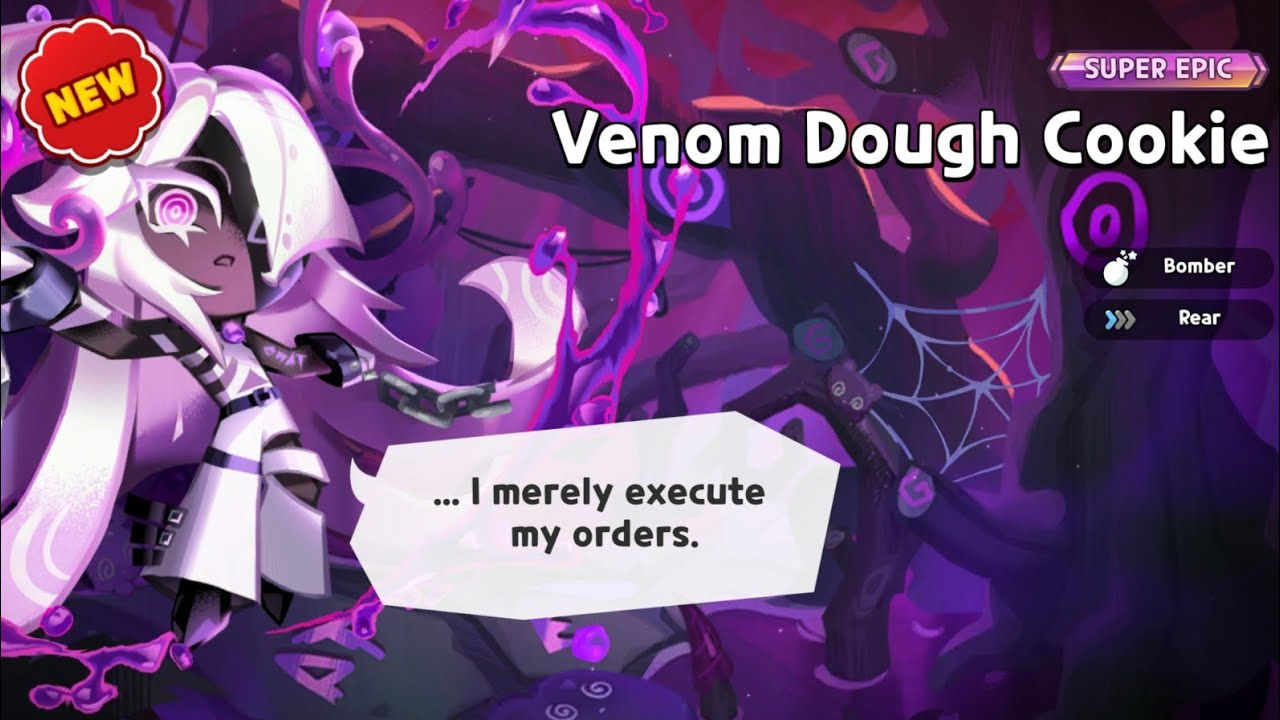 venom dough cookie gacha animation 