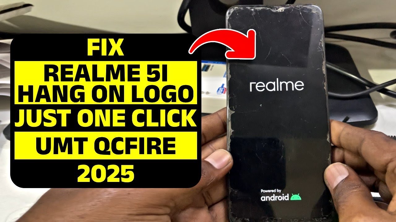 Fix Realme 5i Hang on Logo Just One Click | UMT QcFire Tool 2025