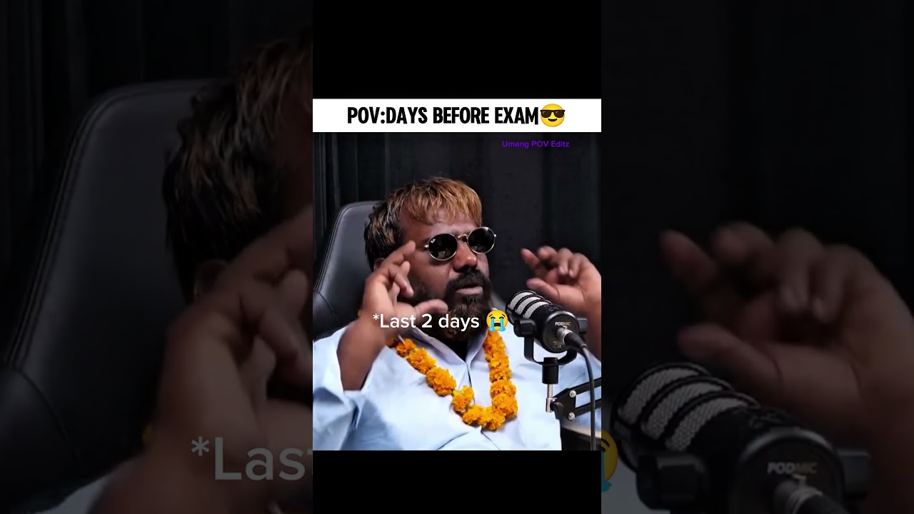 Pov: Ranking days before exam💀 #relatable #memes #ytshorts #shorts