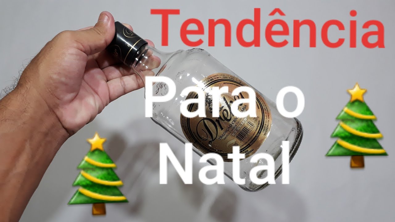 Tendência Pra Você Fazer E Vender No Natal. Como Cortar Garrafas.