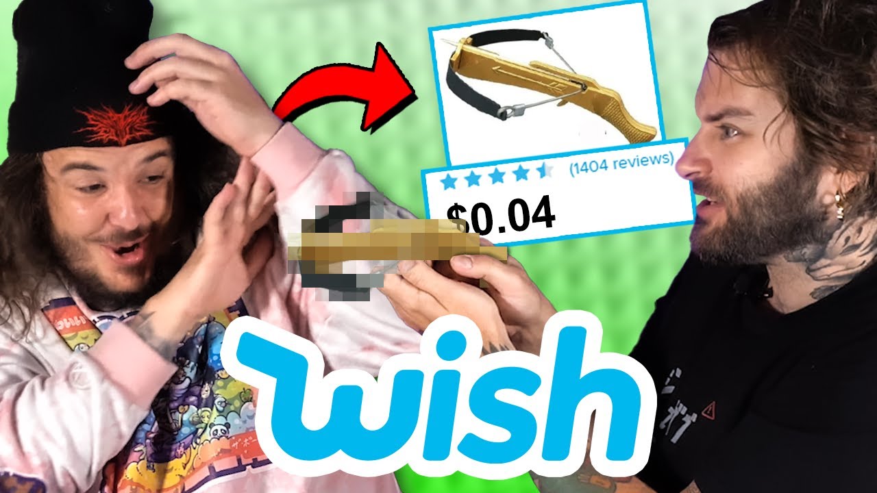 unboxing wish items that are very illegal