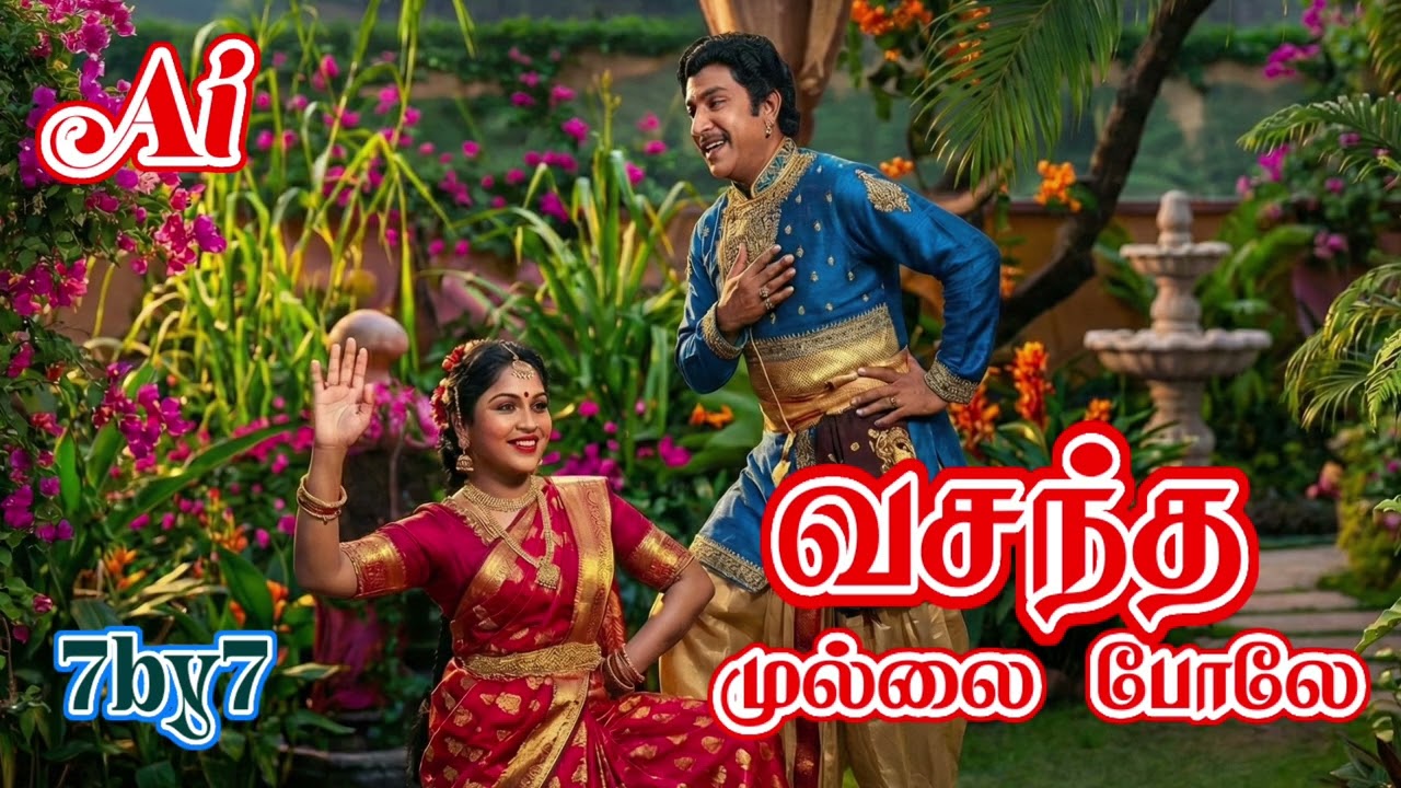 Vasantha mullai pole | Ai Remix Songs | 7by7 Music Style 