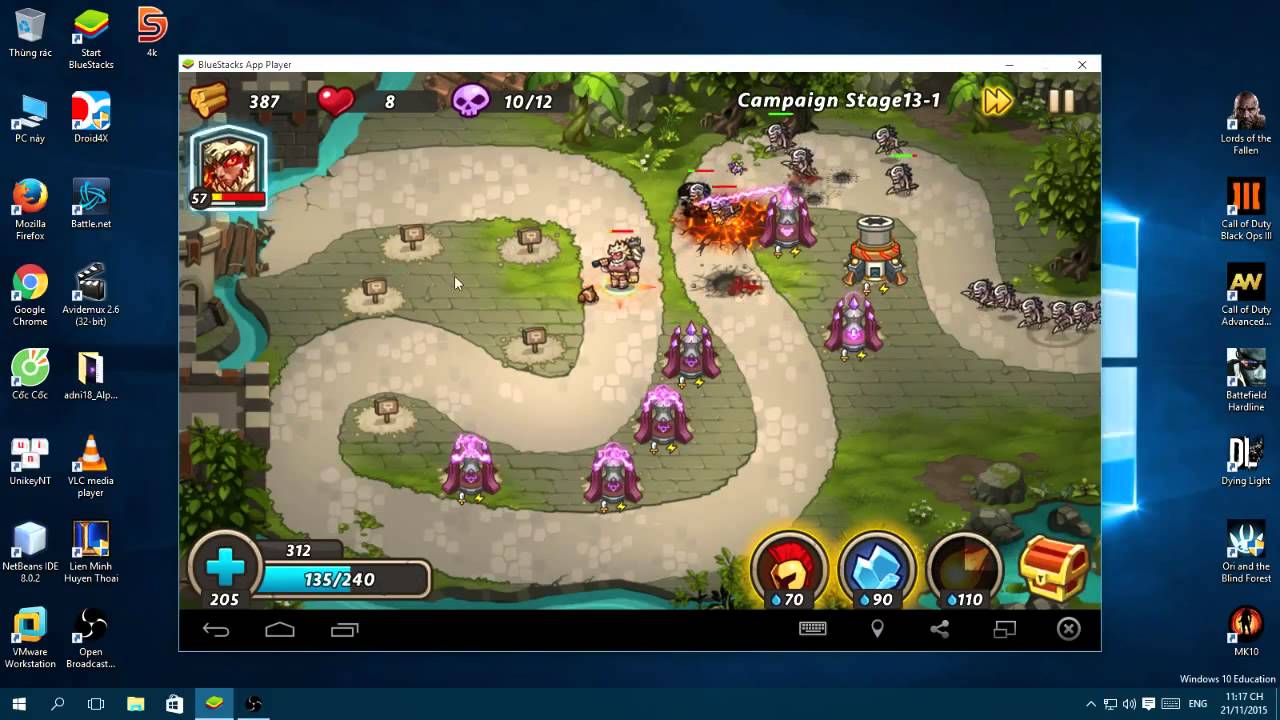 Castle TD 2 Huge Golem 13-1