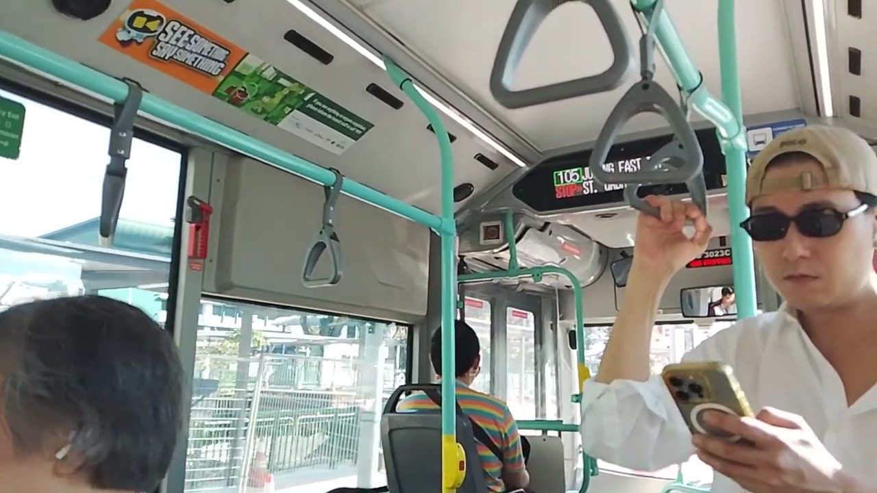 Volvo B5LH SG3023C 105 Serangoon Int to Blk 219