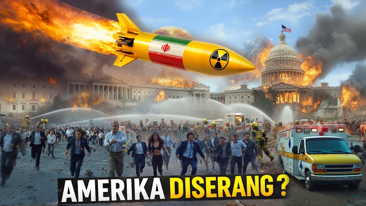 TRUMP PANIK! WARGA AS KETAKUTAN! Rudal Kiamat Iran Capai Daratan AS, Serangan Balasan Iran Menggila