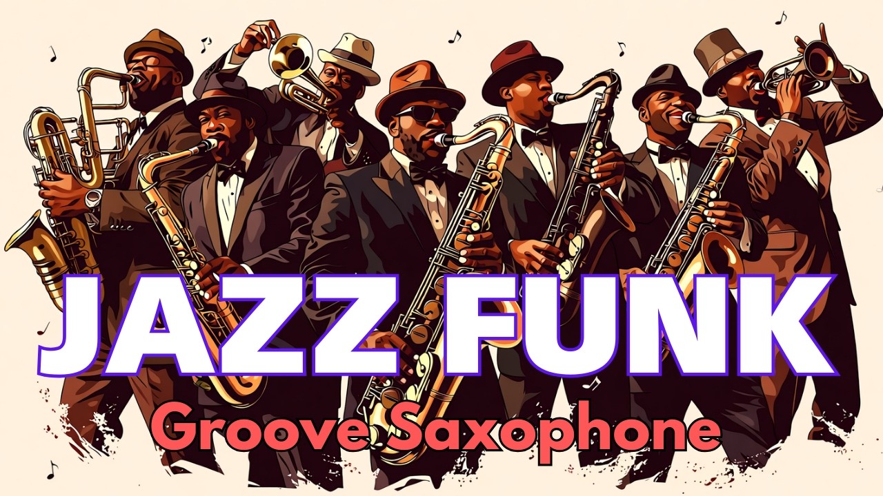 Jazz Funk / Saxophone / Groove 040 / music / work / study /【Playlist】