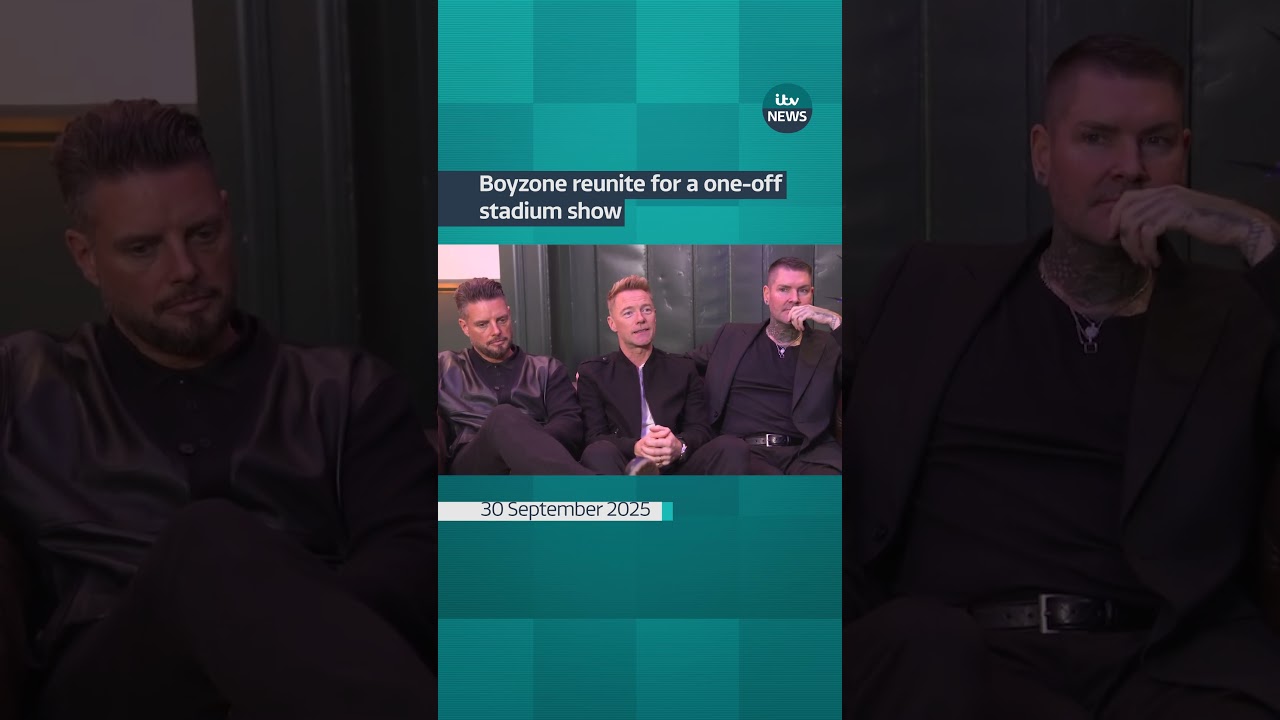 Boyzone to reunite for a one-off show | ITV News