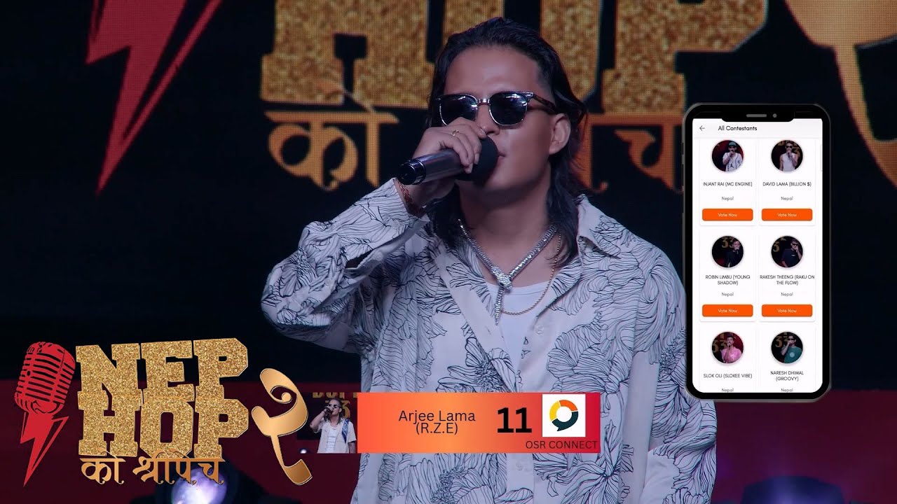 Arjee Lama (R.Z.E.) - Contestant No. 11 | VOTING ROUND | Girish | Manas | DonG